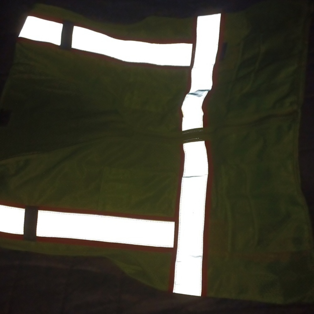Reflective safety vest
